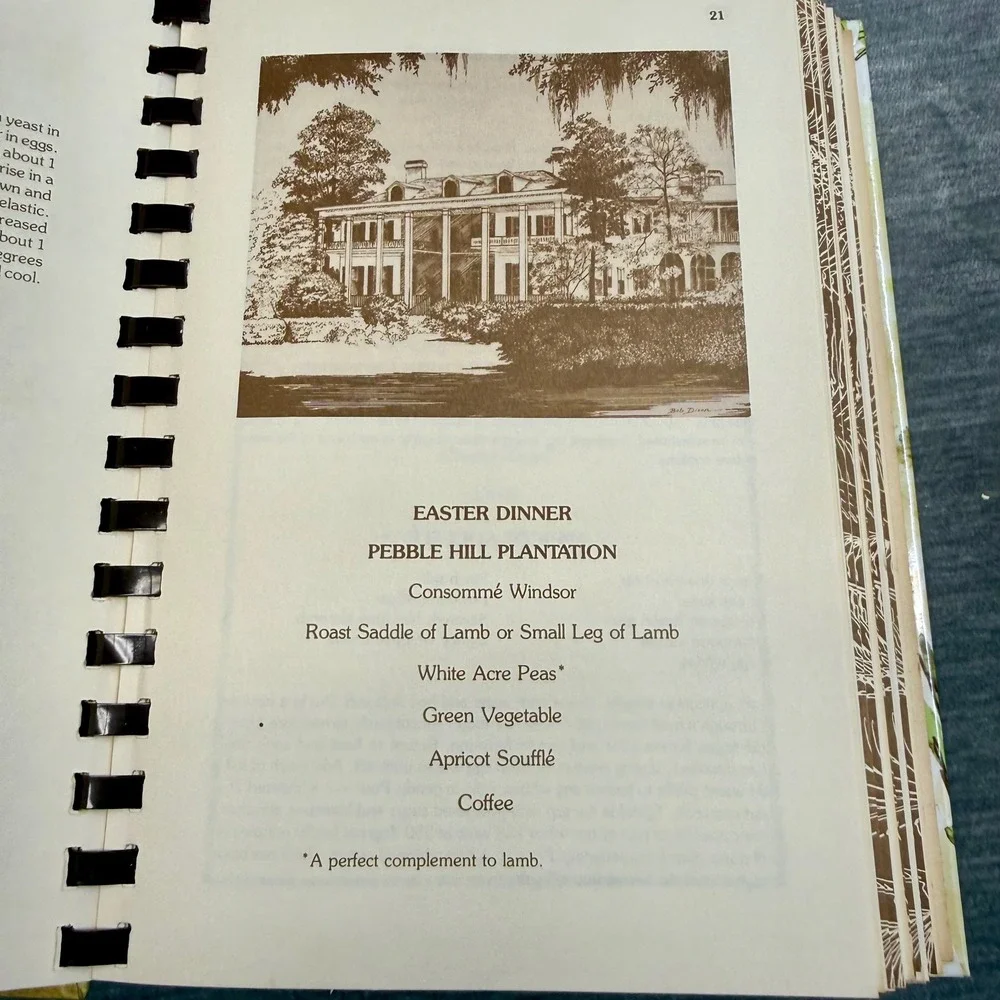 Pines and Plantations Native Recipes of Thomasville Georgia Vintage Cookbook